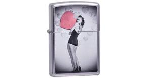 207 Valentine Girl - Зажигалка ZIPPO